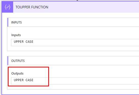 Power Automate Functions-ToUpperToLower Function