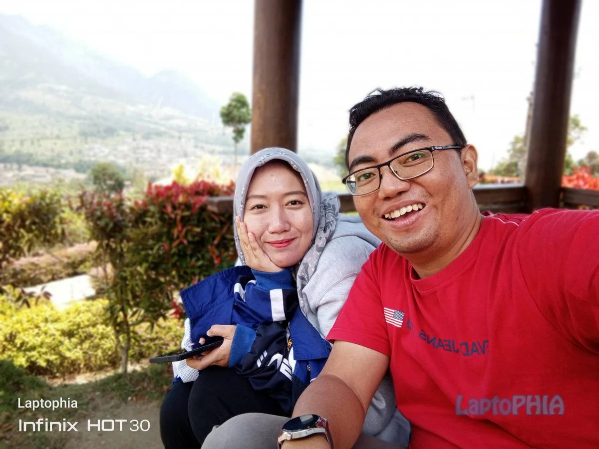 Hasil Foto Kamera Depan Infinix Hot 30