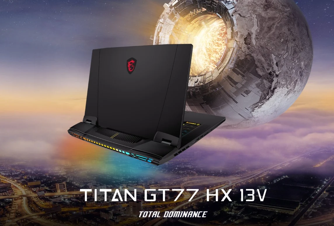 MSI Titan GT77 HX 13VI 059ID, Laptop Gaming Terkencang 2023 Bertenaga GeForce RTX 4090