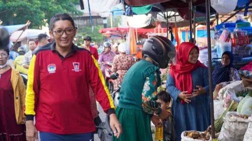 Jelang Peresmian Oleh Presiden RI Jokowi, Wako Hendri Septa Meninjau Persiapan Pembangunan Pasar Raya Fase VII