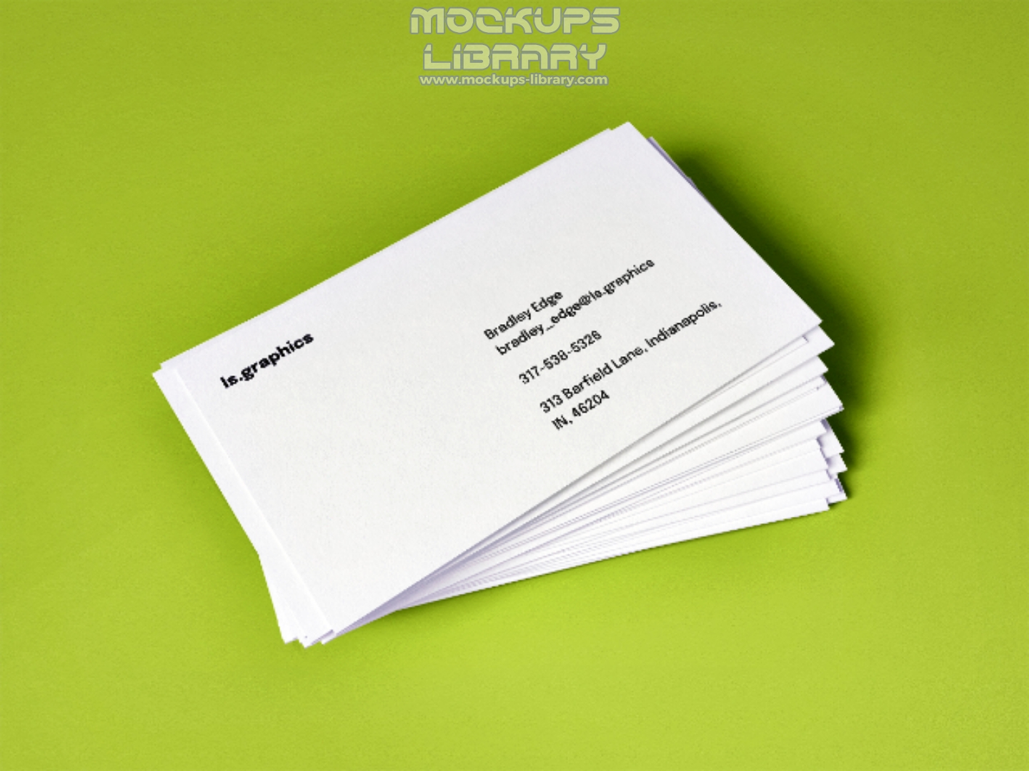 Smart Business Card Mockup