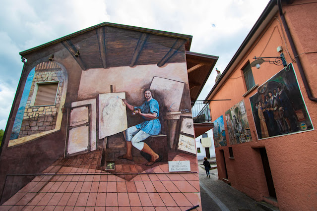 Murales di Satriano di Lucania-Piazza Plebiscito