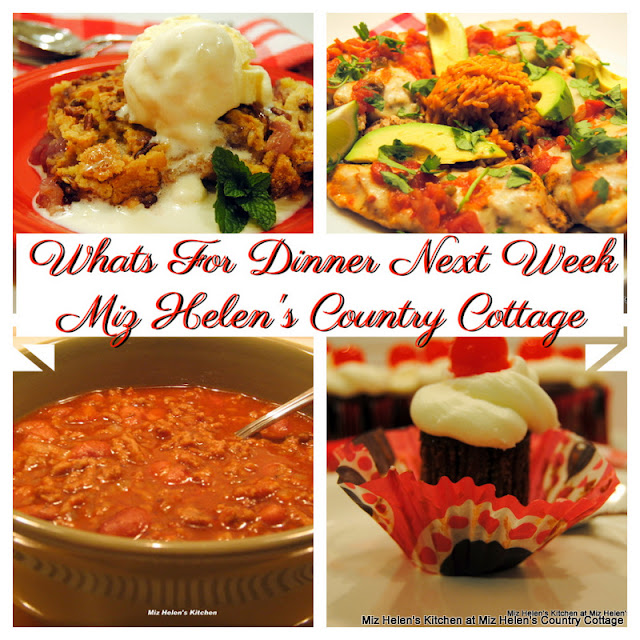 Whats For Dinner Next Week, 1-2-22 at Miz Helen's Country Cottage