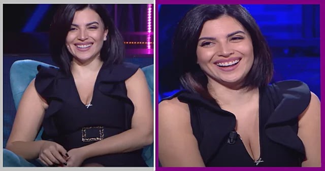 شاهد لبنانية تخطف الانظار بجمالها الساحر في برنامج عبدلي بيغ شو !