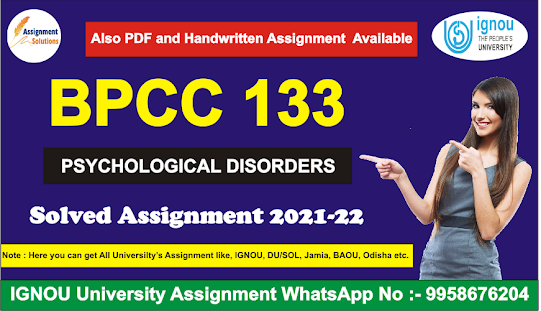 bpsc 132 solved assignment helpfirst; bpsc 134 solved assignment by ignou topper free