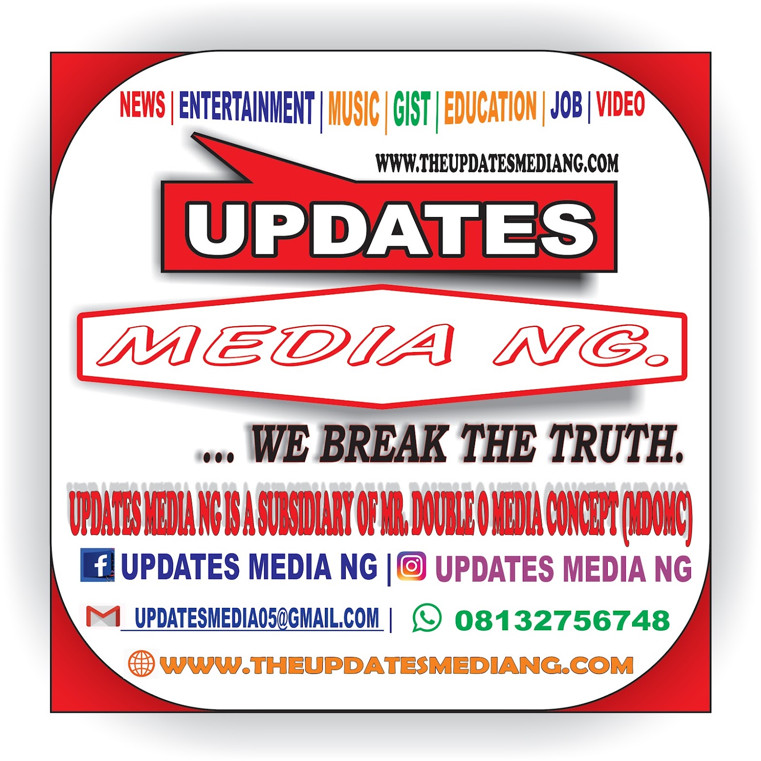 UPDATES MEDIA NG || NO 1 MEDIA PLATFORM 