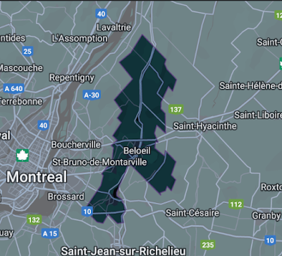 La Vallée-du-Richelieu ZIP Postal Code