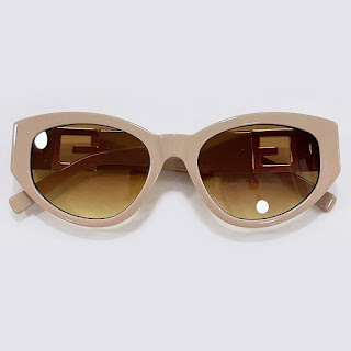 Retro Acetate Vintage Brand Designer Round Luxury Shades UV400 Women's Sunglasses