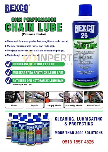 Rexco 25 High Performance Chain Lube inpertek