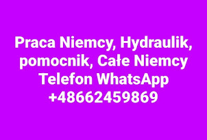 Praca hydraulik Niemcy