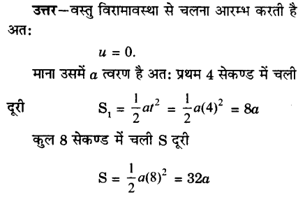 Solutions Class 9 विज्ञान Chapter-8 (गति)