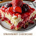 Strawberry Cheesecake Dump Cake
