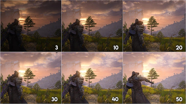 Outriders HDR Settings example
