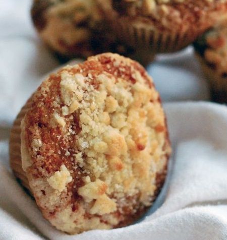 Streusel Topped Spiced Squash Muffins Recipe