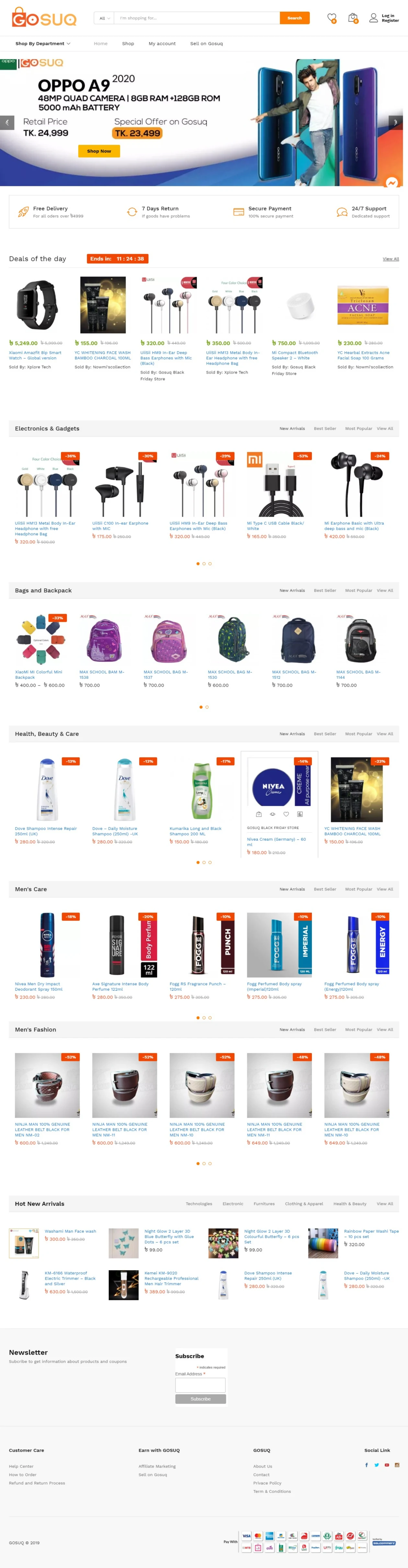 woocommerce Multivendor website