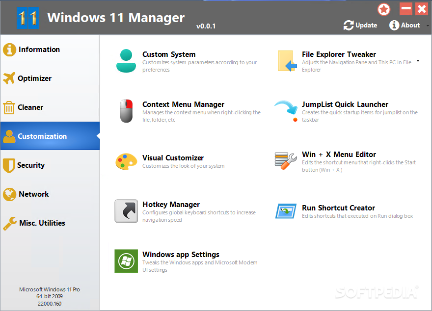 Yamicsoft Windows 11 Manager 1.4.2