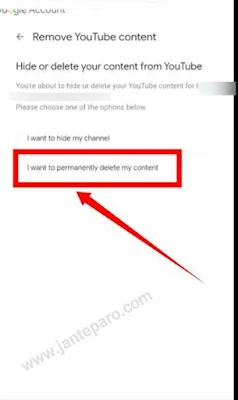 YouTube channel deleted