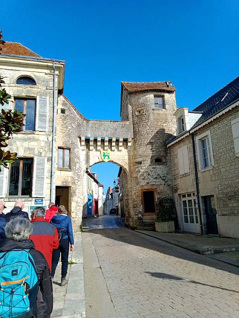 Entry gateway to La Roche Posay, Vienne, France. Photo by Loire Valley Time Travel.