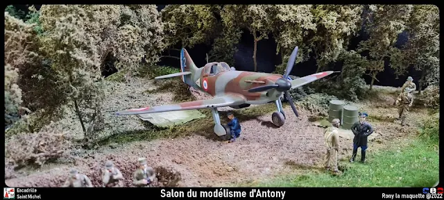Escadrille Saint Michel, Salon du modélisme d'Antony de 2022.