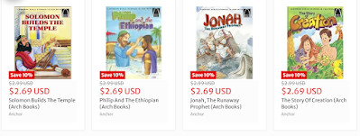 Four Arch Books 2.69 USD each Link opens on Arch Books search results