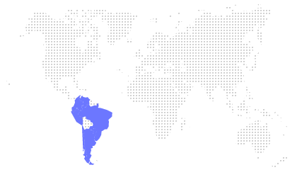 mapa-mundi de los mercados Ford Brasil