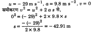 Solutions Class 11 भौतिकी विज्ञान Chapter-3 ( सरल रेखा में गति)