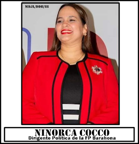 NINORCA COCCO, DIRIGENTE POLITICA DE LA FP BARAHONA