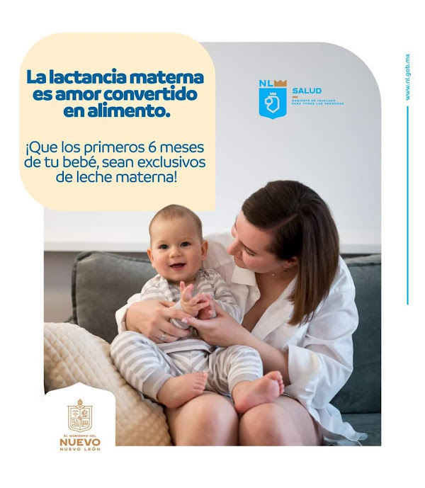 Lactancia Materna Exclusiva los primeros 6 meses de vida