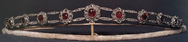 ruby bracelet tiara denmark countess rosenborg anne dorte feodora