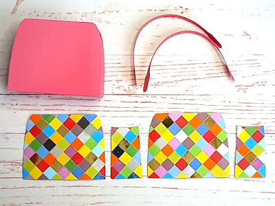 Candy Wrapper Style Bag Panels by Esselle Crafts