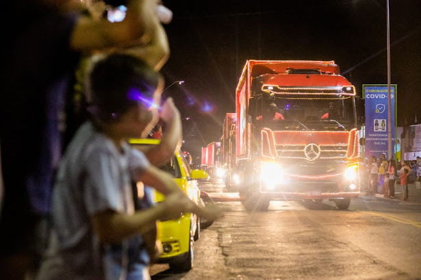 Caravana de Natal da Coca-Cola passa por Itupeva nesta terça (23)