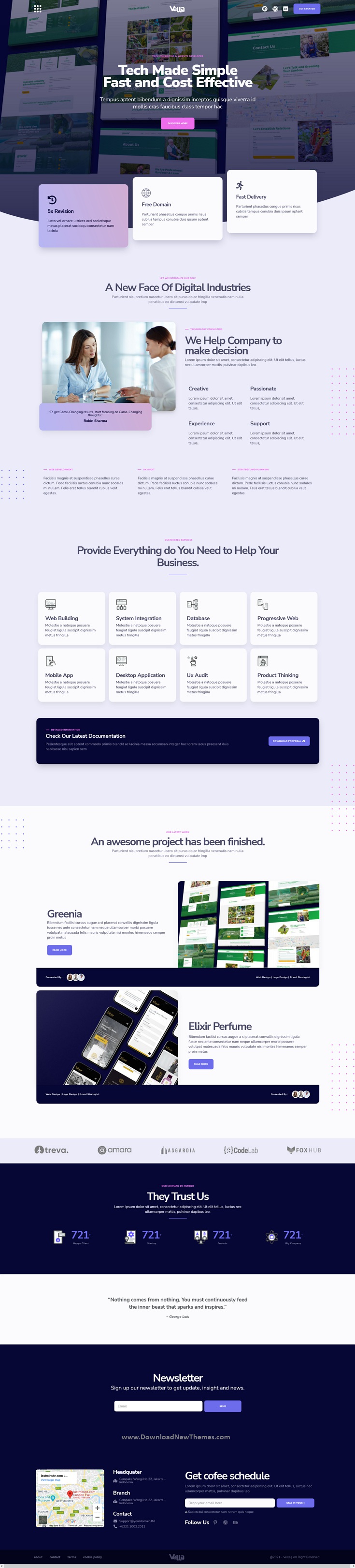 Vella - Digital Agency Elementor Template Kit