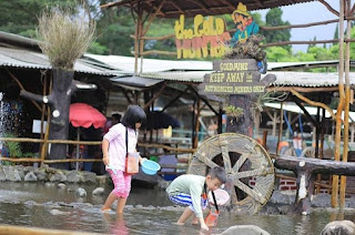 de ranch lembang permainan air