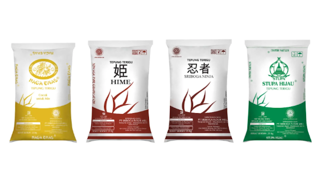 produk produk yang dihasilkan dari penggilingan tepung