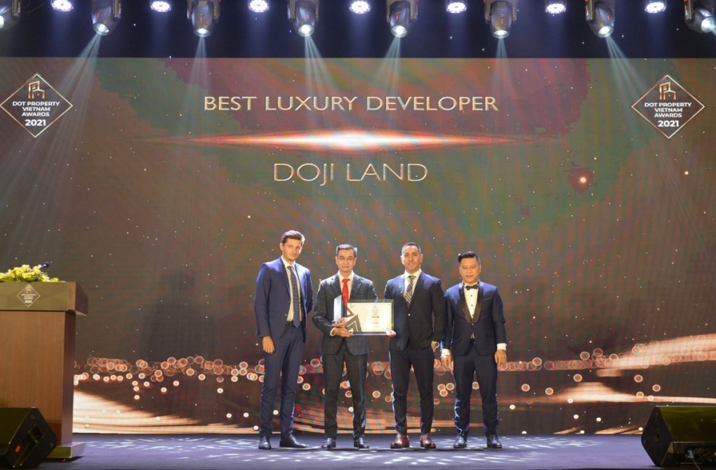 DOJI Land thắng ba giải ở Dot Property Vietnam Awards 2021