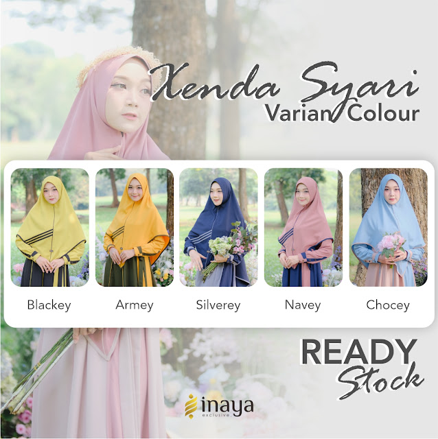 10 Warna Gamis Syari Xenda Ter Populer