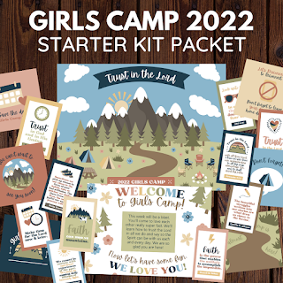 Printspiration: Monthly Mutual: Girls Camp Secret Sister Gifts
