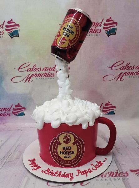 beer design cake