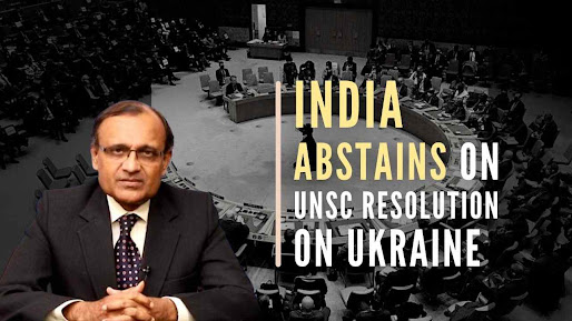 India along with China and UAE, abstains from UNSC vote condemning Russian Invasion Of Ukraine