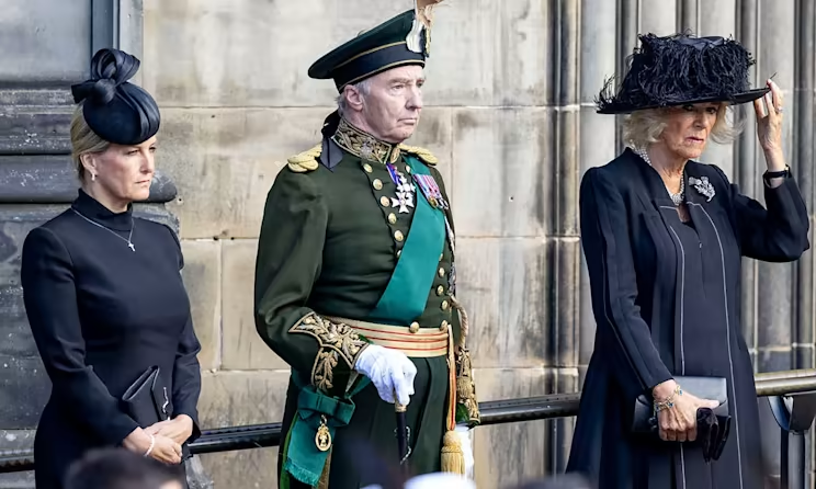 The Queen Consort And Countess Of Wessex Share Their Support At Emotional Vigil