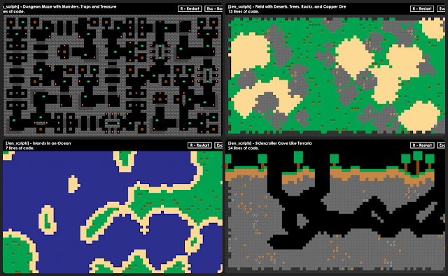 Four images: Showcasing a variety of terrain.
