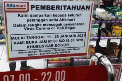 PPKM Level 3 Apa Berlaku Untuk Alfamart 24 Jam