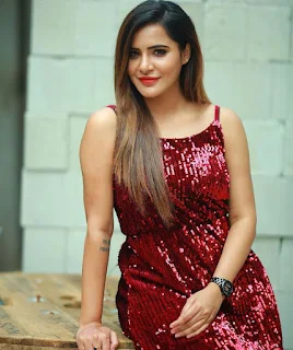 Ashu Reddy wear Red hot Outfit at a reality show | flamingo9to99