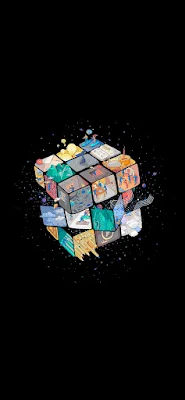Wallpaper for Phone Rubik's Cube