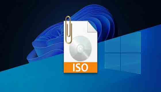 تثبيت وتشغيل ملف ISO في نظامي التشغيل Windows 10 و Windows 11