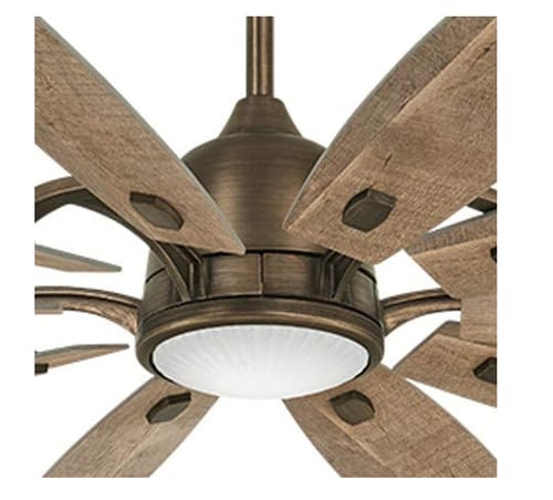 Minka-Aire F864L-HBZ Barn 65 Ceiling Fan with LED Light