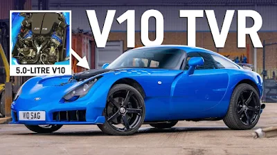 ¿Es este es TVR Sagaris con motor V10 BMW: El perfecto coche indomable