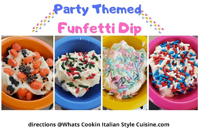 Funfetti Cake Mix Dip