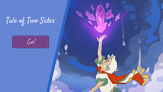 The main-menu screen for Tale of Two Sides.