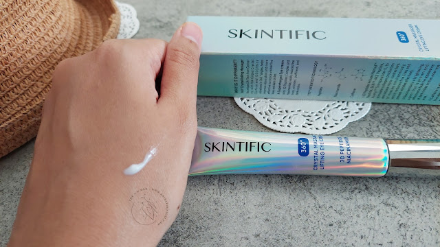 Review Skintific  360° Crystal Massager Lifing Eye Cream